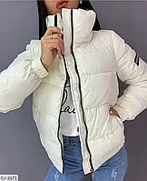 Женская куртка весенняя новинка 2022 42, белый