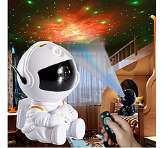 Білий світлодіодний нічник проектор зоряного неба Aptel APT_AK235B Astronaut, фото 4