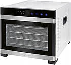 Сушка для овочів та фруктів ProfiCook PC-DR 1218 - 650Вт, 6 грат, термостат, таймер, нержавіюча сталь, фото 3
