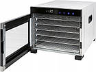 Сушка для овочів та фруктів ProfiCook PC-DR 1218 - 650Вт, 6 грат, термостат, таймер, нержавіюча сталь, фото 5