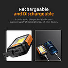 Ліхтарик SuperFire G21 10W 3600 mAh USB, Powerbank, фото 5