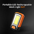Ліхтарик SuperFire G21 10W 3600 mAh USB, Powerbank, фото 3