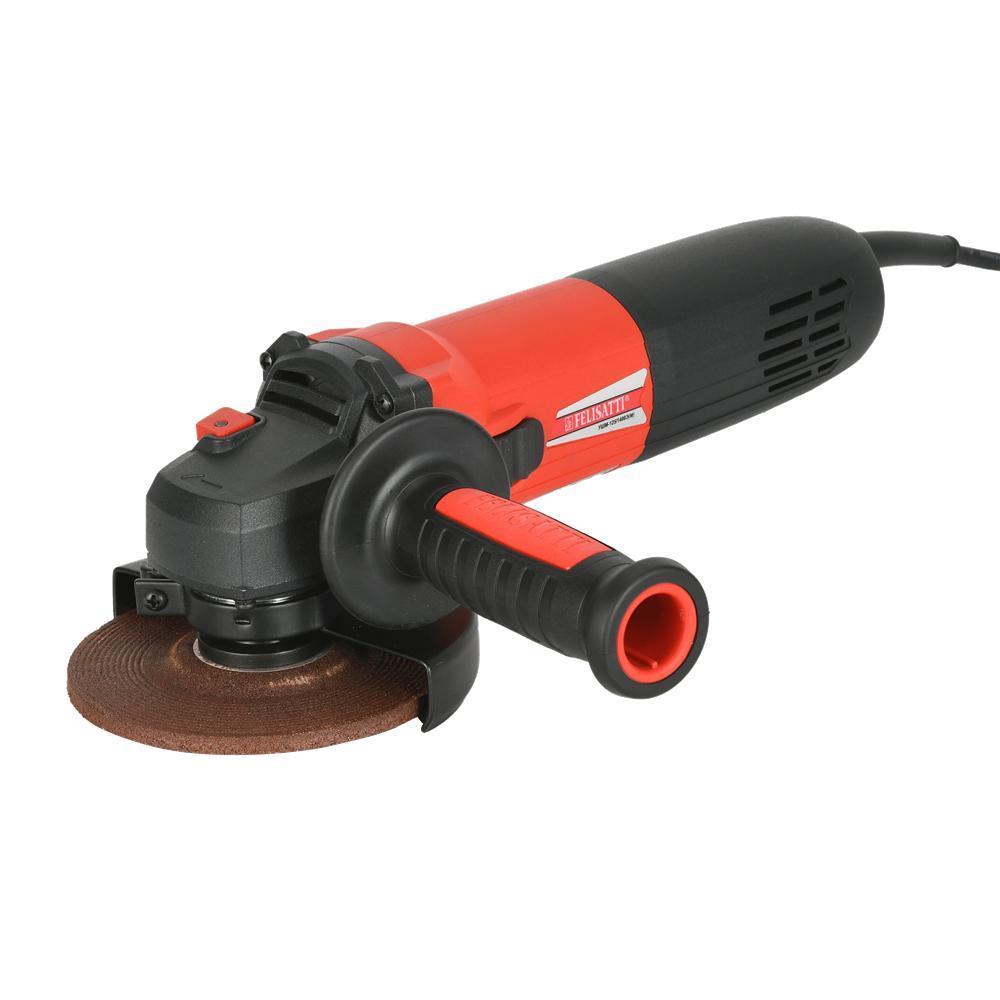 Кутова шліфмашина КШМ-125/1100Е/F82011, 125 мм, 1100 В, 3000-11000 об/хв, ет. пуск, конс. електроніка, фото 1