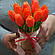 Букет тюльпанів із мила ручної роботи  в кашпо, фото 3