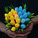 Букет тюльпанів із мила ручної роботи  в кашпо, фото 2
