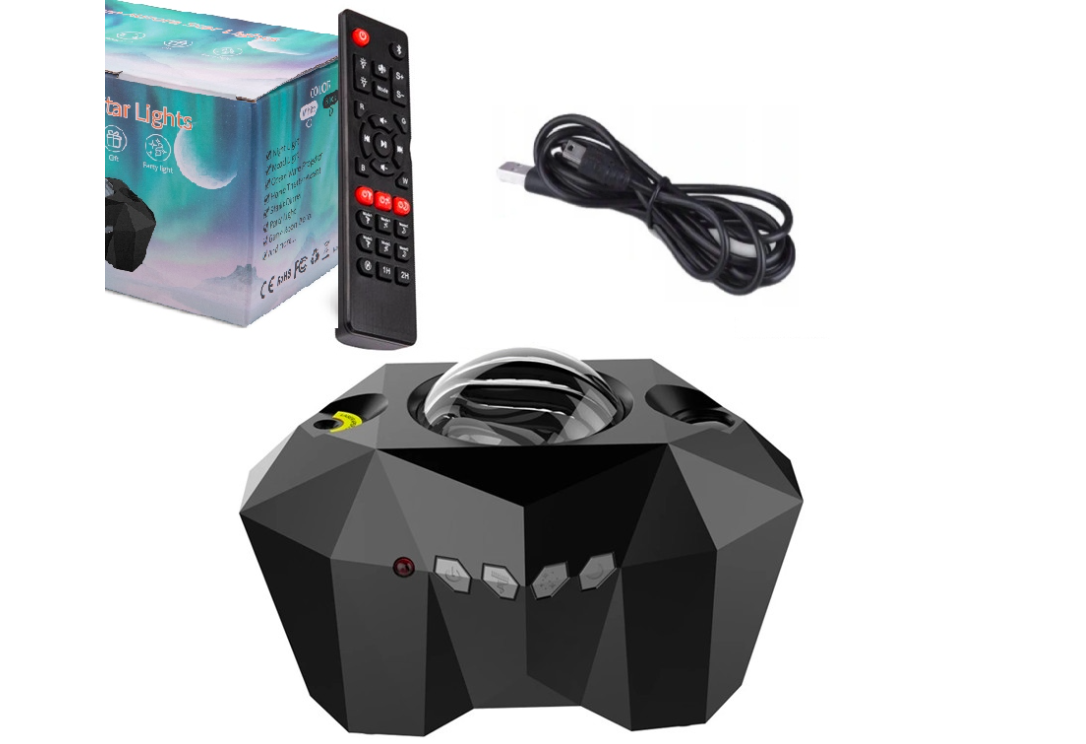 Зоряний проектор чорний Aurora Aurora Star Projector пульт дистанційного керування