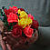 Букет троянд із мила ручної роботи  в кашпо, фото 3