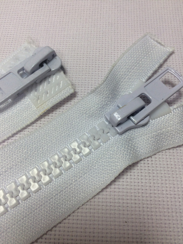 Молния Тракторна Тип 5 Разъемная Длина 80 См 1 Бегунок Цвет Белый ...