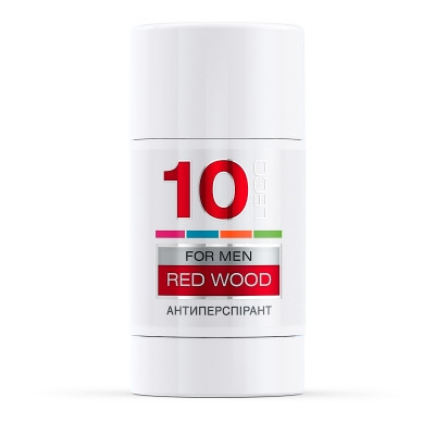 Дезодорант-антиперспірант для чоловіків сухий суперефективний LECO Red Wood (Україна)