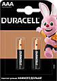 Щелочные батарейки Duracell Simply Alkaline LR03 AAA 1.5V 2 шт.
