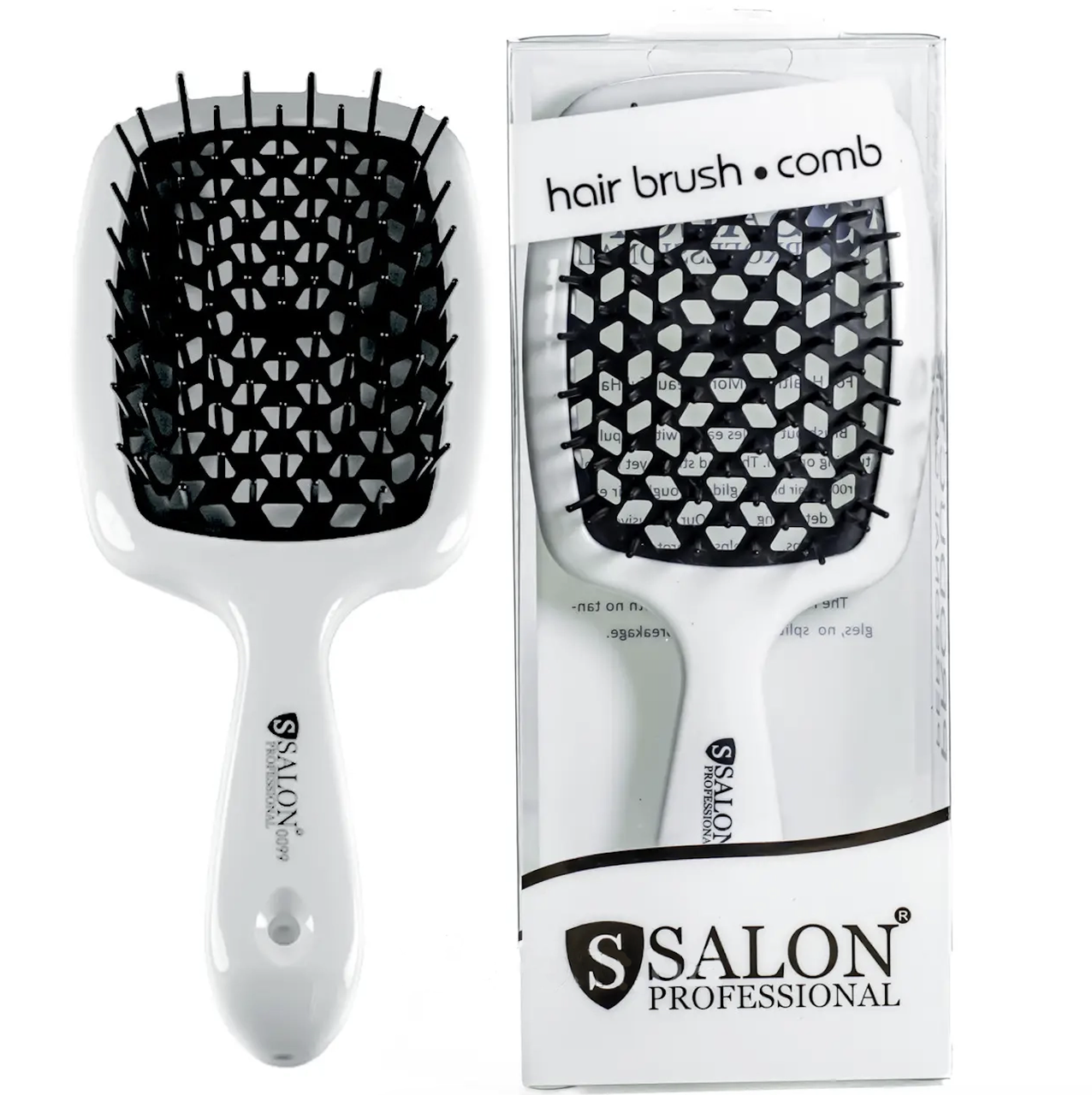 Гребінець масажний SALON Professional SuperBrush hair brush