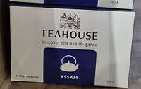 Чай индийский пакетированный для чайника Teahouse Assam Ассам 20 шт по 4 г