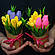 Букет веснянних квітів із мила ручної роботи, фото 4