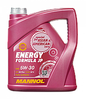 MANNOL Energy Formula JP 5W-30 7914 Синтетическое моторное масло премиум-класса 4л.