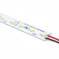 Світлодіодна лінійка SMD 5630 72 LED/m 18 W IP20 12 V 6000-6500 K Скотч 3М