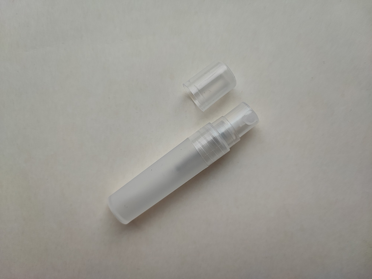 5 мл Матовий прозорий пластиковий олівець спрей флакон, тестер, атомайзер з розпилювачем, флакони
