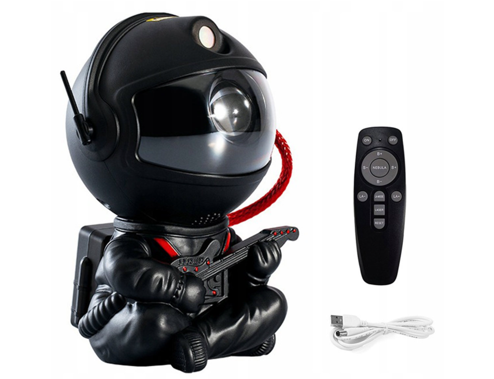 Лампа - проектор Aptel APT_AK235E чорний AK235E проектор зірок нічник астронавт