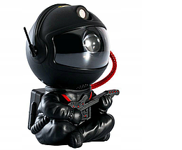 Лампа - проектор Aptel APT_AK235E чорний AK235E проектор зірок нічник астронавт, фото 2