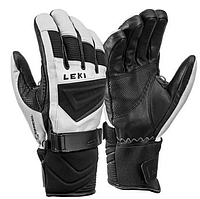 Горнолыжные перчатки Leki griffin s white-black-graphite (MD)