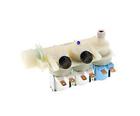 Клапан для пральної машини Ariston, потрійний, 2/90+1/90, роздільні клеми (T&P, Італія) - C00080664 (в пакеті)