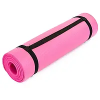 Килимок для фітнесу Livepro килимок для фітнесу nbr mat рожевий 180x60x1.2см , Розмір: 180x60x1 (MD)