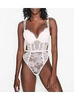 Боди Bombshell Shine Strap White Coconut White от Victoria's Secret XS