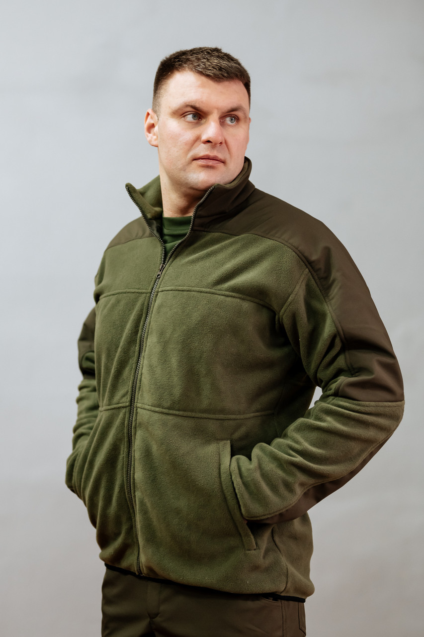 Тактична куртка-фліска хакі, піксель, мультикам 42-76 розмір