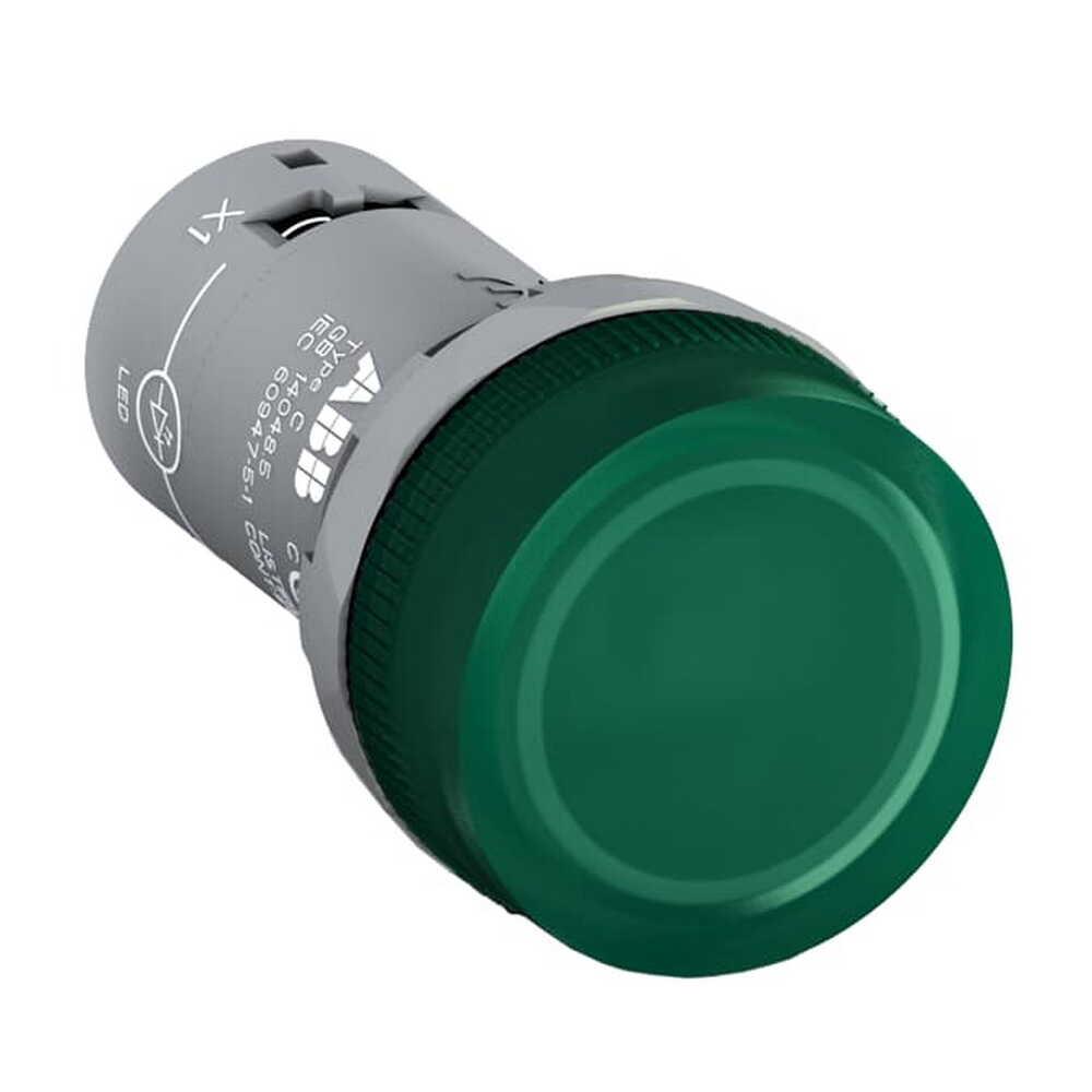 Індикаторна лампа ABB LED CL2 -25÷70°C Ø22 мм (1SFA619403R5232) CL2-523G