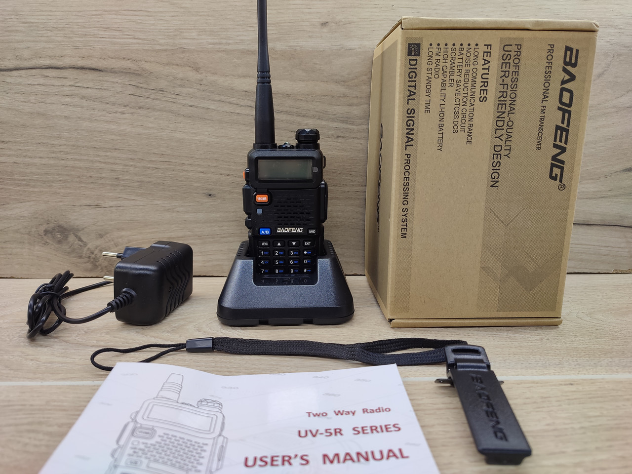 Радіостанція Baufeng UV-5R 5W, фото 1