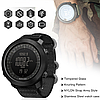 Чоловічий армійський водостійкий тактичний годинник з компасом North Edge Apache, електронний протиударний годинник, фото 3