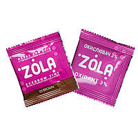 ZOLA 03 Brown Фарба для брів з колагеном в саше Eyebrow Tint With Collagen, 5ml.