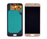 Дисплей для Samsung J730 Galaxy J7 (2017) с золотистым тачскрином OLED