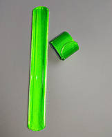 Браслет Finding Світловідбиваючий скручується на руці або рюкзаку Лимонний 22 см х 3 см