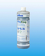 Средство для мытья окон, стёкол и универсальное средство для чистки GlasKing, 1 л