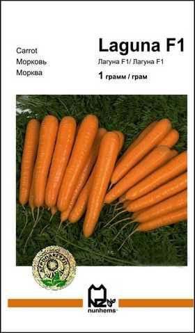 ЛАГУНА F1 / LAGUNA F1, 1 г — морква, Nunhems