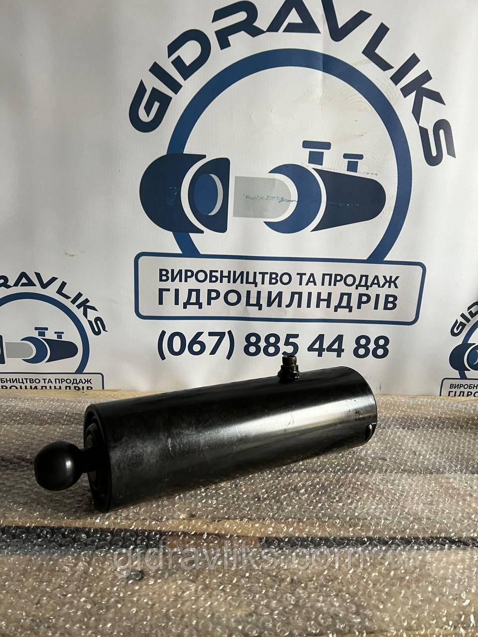 Гідроциліндр 1ПТС-2 2-штоковий L=432 мм