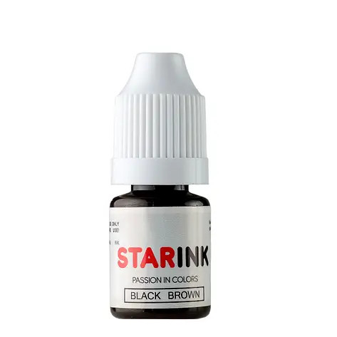 Пігмент для татуажу брів STARINK BLACK BROWN, 5 мл