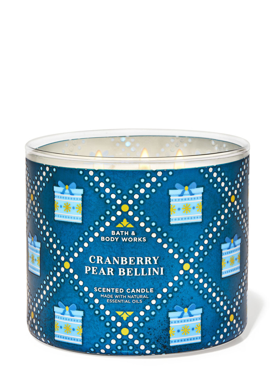 Ароматична свічка Bath and Body Works Cranberry Pear Bellini