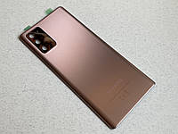 Galaxy Note 20 Mystic Bronze задняя стеклянная крышка с защитным стеклом камер бронзового цвета