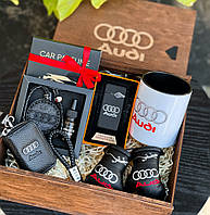 Подарочный набор для мужчины с логотипом Audi