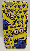 Силиконовый чехол Iphone 6 / 6s color case minions