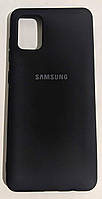 Силиконовый чехол защитный "Original Silicone Case" для Samsung A315 / A31 черный