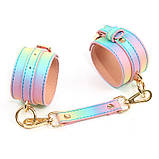 Бдсм набір для садо мазо ігор / Бондажний комплект фіксації, Макарон, фото 3