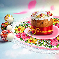 Серветка з мереживом для вишивки 161 Бісер Арт