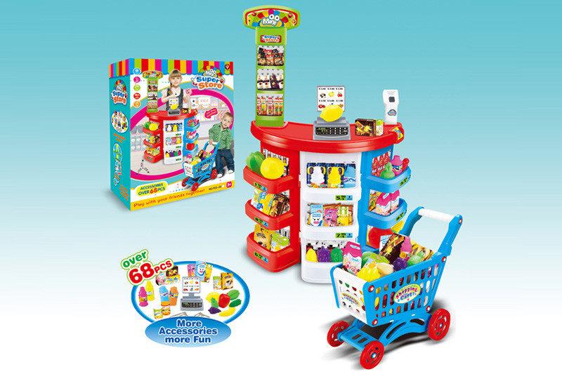 Ігровий набір "Супермаркет", 38 елементів BEI DI YUAN TOYS (922-08)