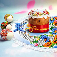 Серветка з мереживом для вишивки 158 Бісер Арт