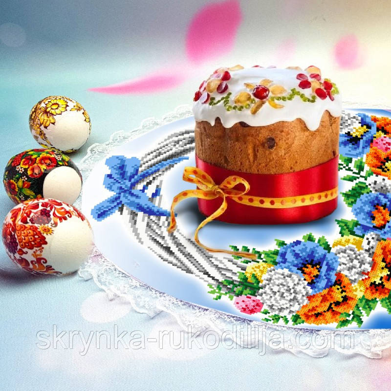 Серветка з мереживом для вишивки 158 Бісер Арт