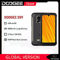 Doogee S59 4/64gb IP68 NFC 10050mah orange