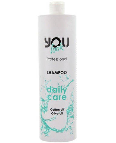 Шампунь Daily Care для щоденного догляду з бавовняною й оливковою олією "You look 250 мл, фото 1