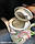Заварювальний чайник порцеляновий Герань 1150 мл, фото 3